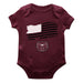 Missouri State Bears Vive La Fete Infant Game Day Maroon Short Sleeve Bodysuit