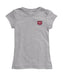 Missouri State Bears Hand Sketched Vive La Fete Impressions Artwork Grey Girls Cotton Short Sleeve Tee