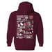 Missouri State Bears Hand Sketched Artwork Cotton Fleece Women Hoodie - Vive La Fête - Online Apparel Store