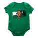 Marshall Thundering Herd MU Vive La Fete Infant Game Day Green Short Sleeve Bodysuit