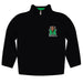Marshall University Thundering Herd MU Vive La Fete Game Day Solid Black Quarter Zip Pullover Sleeves