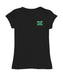 Marshall Thundering Herd MU Hand Sketched Vive La Fete Impressions Artwork Black Girls Cotton Short Sleeve Tee