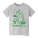 Marshall University Thundering Herd MU Vive La Fete Excavator Heather Grey Cotton Short Sleeve Tee