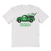 Marshall Thundering Herd MU Hand Sketched Vive La Fete Impressions Truck White T-shirt for Women