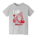 Marist Red Foxes Vive La Fete Excavator Grey Cotton Short Sleeve Tee