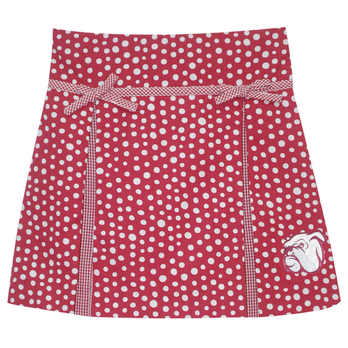 Mississippi State Pleated Polka Dots Skirt - Vive La Fête - Online Apparel Store