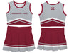 Mississippi State Bulldogs Vive La Fete Game Day Gray and Maroon Sleeveless Chearleader Set - Vive La Fête - Online Apparel Store