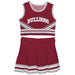 Mississippi State Bulldogs Vive La Fete Game Day Maroon Sleeveless Chearleader Set