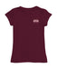 Mississippi State Bulldogs Hand Sketched Vive La Fete Impressions Artwork Maroon Girls Cotton Short Sleeve Tee