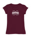 Mississippi State Girl´s Fitted Cotton T-shirt Maroon