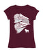 Mississippi State Bulldogs Girl´s Fitted Cotton T-shirt Maroon