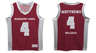 Mississipi State  Vive La Fete Cameron Matthews Game Day Maroon Boys Basketball Jersey - Vive La Fête - Online Apparel Store