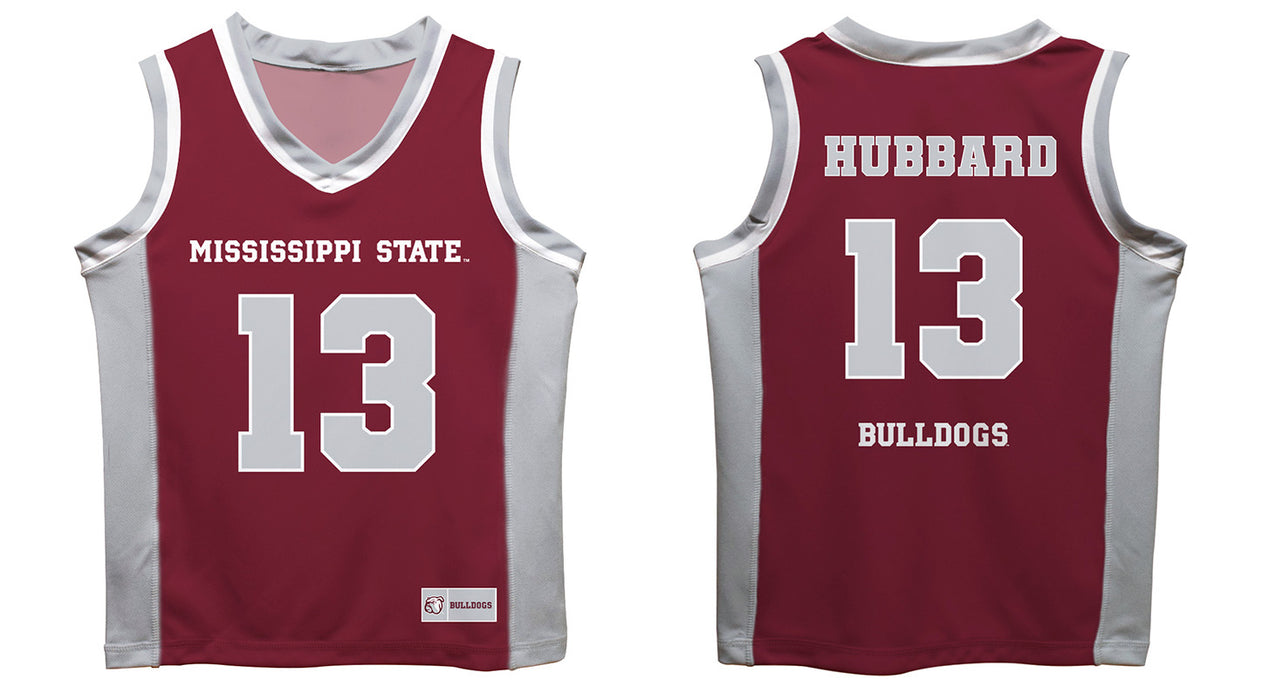 Mississipi State  Vive La Fete Josh Hubbard Game Day Maroon Boys Basketball Jersey - Vive La Fête - Online Apparel Store