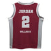 Mississipi State  Vive La Fete JerKaila Jordan Game Day Maroon Boys Basketball Jersey - Vive La Fête - Online Apparel Store