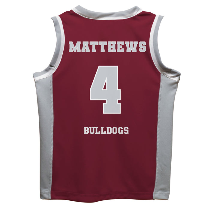 Mississipi State  Vive La Fete Cameron Matthews Game Day Maroon Boys Basketball Jersey - Vive La Fête - Online Apparel Store