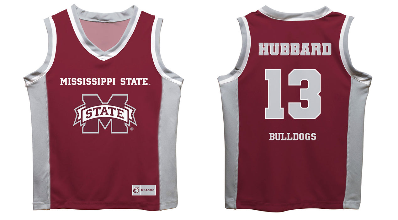 Mississipi State  Vive La Fete Josh Hubbard Game Day Maroon Boys Basketball Jersey - Vive La Fête - Online Apparel Store