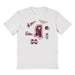 Mississippi State Bulldogs Hand Sketched Vive La Fete Impressions Icones White T-shirt for Women