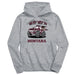 University of Montana Grizzlies On My Way Monster Truck Heather Grey Cotton Youth Hoodie