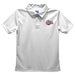 University of Montana Grizzlies Embroidered White Short Sleeve Polo Box Shirt