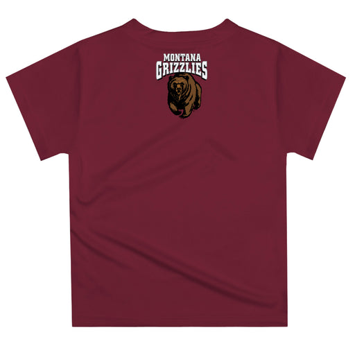 University of Montana Grizzlies Vive La Fete Excavator Boys Game Day Maroon Short Sleeve Tee - Vive La Fête - Online Apparel Store