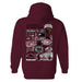 University of Montana Grizzlies Hand Sketched Artwork Cotton Fleece Women Hoodie - Vive La Fête - Online Apparel Store