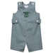 Montana Tech Orediggers Embroidered Hunter Green Gingham Boys Jon Jon