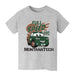 Montana Tech Orediggers Vive La Fete Full Speed Grey Cotton Short Sleeve Tee
