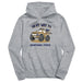 Montana State Bobcats MSU On My Way Monster Truck Heather Grey Cotton Youth Hoodie