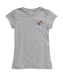 Montana State Bobcats MSU Hand Sketched Vive La Fete Impressions Artwork Grey Girls Cotton Short Sleeve Tee