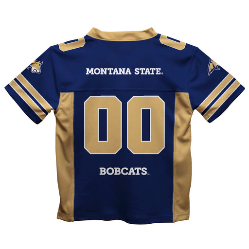 Montana State Bobcats MSU Vive La Fete Game Day Blue Boys Fashion Football T-Shirt - Vive La Fête - Online Apparel Store