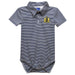 Murray State Racers Embroidered Navy Stripes Stripe Knit Polo Onesie