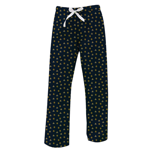 Murray State Racers Vive La Fete Game Day All Over Logo Women Blue Lounge Pants