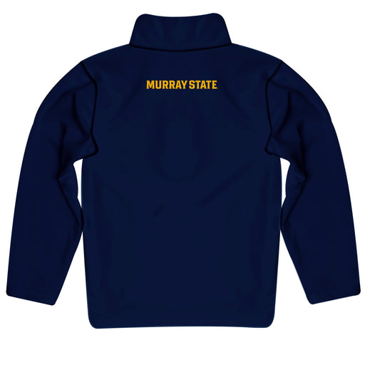 Murray State Racers Vive La Fete Logo and Mascot Name Womens Blue Quarter Zip Pullover - Vive La Fête - Online Apparel Store