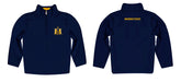 Murray State Racers Vive La Fete Logo and Mascot Name Womens Blue Quarter Zip Pullover - Vive La Fête - Online Apparel Store