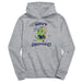 US Naval Academy Midshipmen Dinorrific Heather Grey Cotton Youth Hoodie