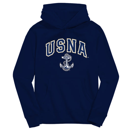 US Naval Academy Midshipmen Vive La Fete Navy Cotton Youth Hoodie