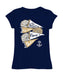 US Naval Academy Midshipmen Girl´s Fitted Cotton T-shirt Navy