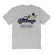 US Naval Academy Midshipmen Hand Sketched Vive La Fete Impressions Truck Kids Grey Cotton T-shirt