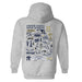 US Naval Academy Midshipmen Hand Sketched Artwork Cotton Fleece Women Hoodie - Vive La Fête - Online Apparel Store