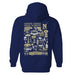 US Naval Academy Midshipmen Hand Sketched Artwork Cotton Fleece Women Hoodie - Vive La Fête - Online Apparel Store