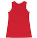 University of Nebraska Huskers Sleeveless Cheerleader A Line Dress White and Red - Vive La Fête - Online Apparel Store
