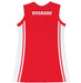 University of Nebraska Huskers Sleeveless Cheerleader A Line Dress Red - Vive La Fête - Online Apparel Store