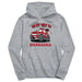 University of Nebraska Huskers On My Way Monster Truck Heather Grey Cotton Youth Hoodie
