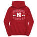 University of Nebraska Huskers Vive La Fete Red Cotton Youth Hoodie
