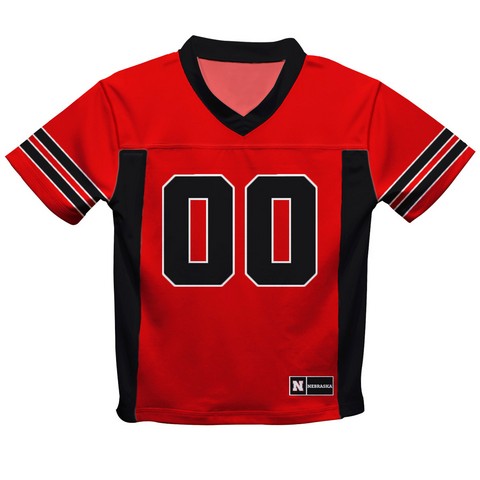 University of Nebraska Huskers Vive La Fete Game Day Red Boys Fashion Football T-Shirt