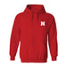 University of Nebraska Huskers Hand Sketched Vive La Fete Impressions Red Hoodies for Women