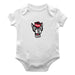 North Carolina State Wolfpacks Cotton Short Sleeve Bodysuit White