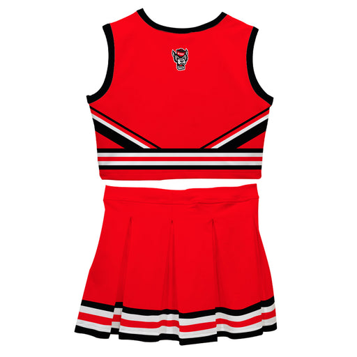 NC State Wolfpack Vive La Fete Game Day Red Sleeveless Chearleader Set - Vive La Fête - Online Apparel Store