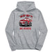 North Carolina State Wolfpacks On My Way Monster Truck Heather Grey Cotton Youth Hoodie