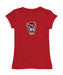North Carolina State Wolfpacks Girl´s Fitted Cotton T-shirt Red